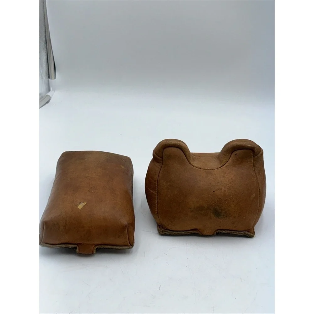 Vintage Protector Model Leather Standard Front Rabbit Ear Back Rest Shooting